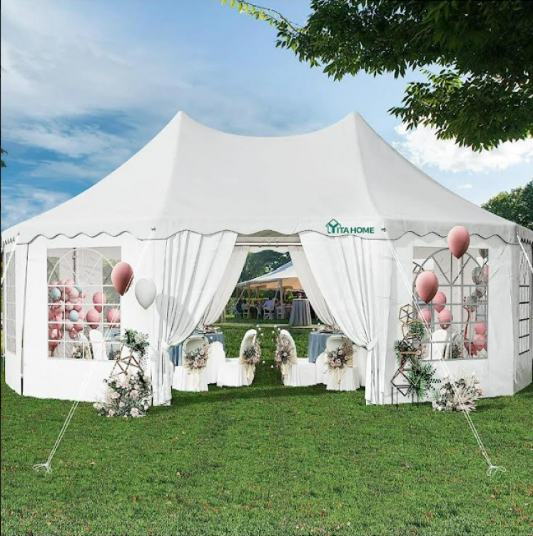 Octagon 29'x21' Party tent from $449 a day