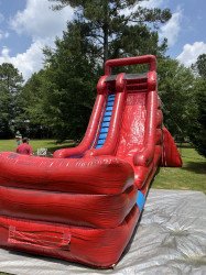 BIG RED 22' TALL WATERSLIDE $499.00 Day